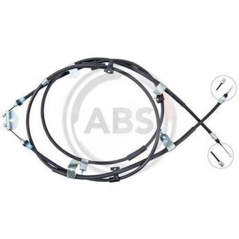 Cable de freno de mano A.B.S. K14062 para Ford, compatible con DV612A603BA, DV612A603BB, DV612A603BC, y números de referencia 2024481, 1808663