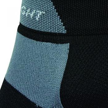 Calcetines Raidlight Mix Coolmax Hombre Talla 39 Negro/Gris