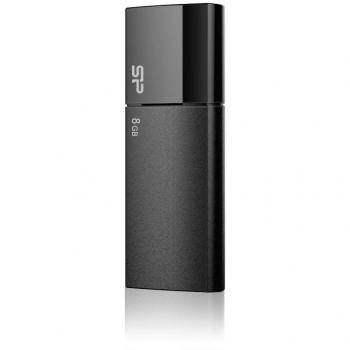 Pendrive USB 2.0 Silicon Power Ultima U05 de 8GB, color negro