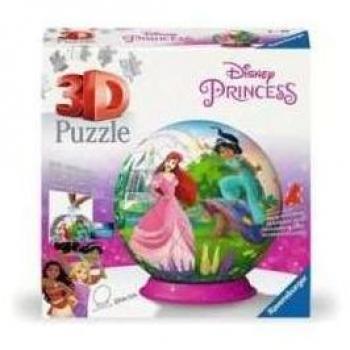 Disney Princess 3D Puzzle Ball - Ravensburger Edition with 72 Pieces