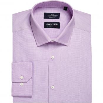 next Hombre Canclini Signature Camisa Formal Corte Regular Puño Simple De Algodón