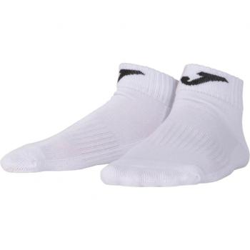 Calcetines Deporte Hombre Joma Ankle Blanco, calcetines unisex de color blanco, diseñados para actividades deportivas, con ajuste cómodo en el tobillo y material transpirable