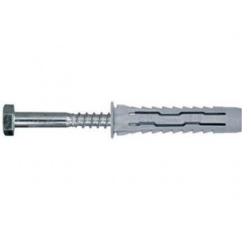Pack 20 tacos multimaterial con tornillo hexagonal 14 x 75 mm