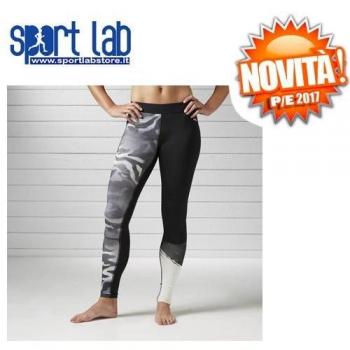 Reebok OS Comp Tight Mallas, Mujer, Negro