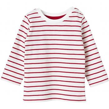VERTBAUDET Lote de Camisetas para bebé niña de Manga Larga Lote Rojo 6M