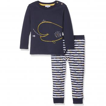 Absorba Ensemble Long, Conjunto de Ropa para Bebés, Azul