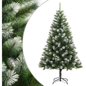 Artificial Hinged Christmas Tree with Flocked Snow 150 cm