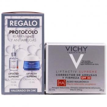 Vichy Liftactiv Supreme SPF30 50ml + Protocolo Reafirmante y Antiarrugas