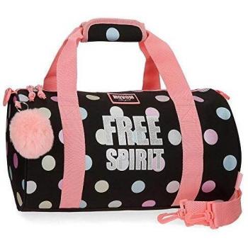 Movom Free Dots Bolsa de Viaje Negro 41x21x21 cms Poliéster 18.08L