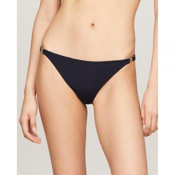 Braga bikini reversible estampada Tommy Hilfiger, tamaño L, color azul marino