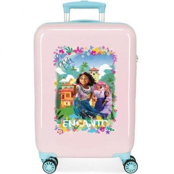 Disney Encanto Maleta de Cabina Rígida Rosa Casita Los Madrigal 38x55x20cm 34L