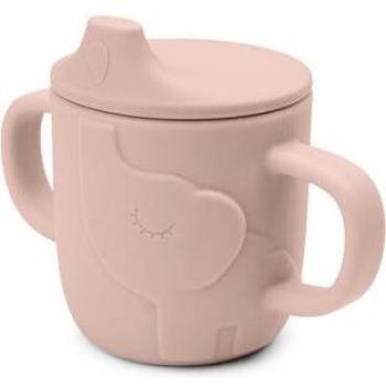 Taza Spout Cup Elphee Rosa con Asas de Silicona Done By Deer