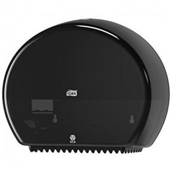 Tork 55508 Dispensador mini de papel higiénico Jumbo Elevation / Sistema T2 / Negro