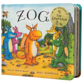 Libro de Cartón Zog - Edición Regalo, Ilustraciones Coloridas y Texto Atractivo para Niños
