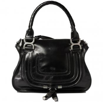 Chloé Women's Marcie Small Black Shoulder Bag