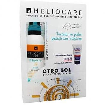 PACK HELIOCARE 360 PEDIATRICO LOCION SPRAY + DERMOCARE LOCION 100 ML