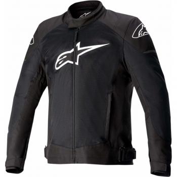 Alpinestars Chaqueta T SP X Superair Moto Ventilada con Protectores Nucleon Flex Plus - Máxima Ventilación, color Negro Blanco, talla M