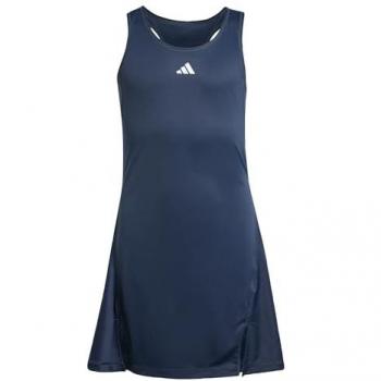 Adidas Club Vestido Chicas Negro - 152, vestido de tenis para chicas, color negro, diseño clásico, tejido ligero y transpirable, con tecnología de absorción de humedad AEROREADY, corte regular que permite libertad de movimiento