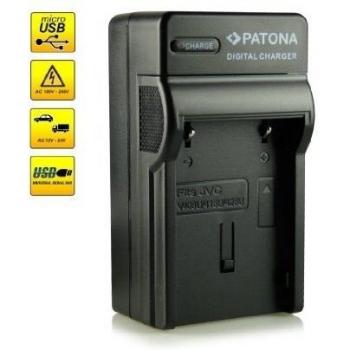 ¡Novedad! - El primero cargador de batería con conexión micro USB · adecuado para la batería BN-V408 / BN-V408U para JVC CU-VH1 | GR-D20 | GR-D21 | GR-D22 | GR-D23 | GR-D30 | GR-D31 | GR-D33 | GR-D40 | GR-D50 | GR-D51 | GR-D53 | GR-D60 | GR
