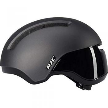 Casco HJC Calido gris oscuro mate negro brillante - M, Unisex Adulto, MT GL Charcoal
