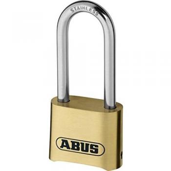 Abus 180IB/50HB63_C_N - Candado combinación Nautilus 50mm arco inoxidable extra largo 4 dígitos blister
