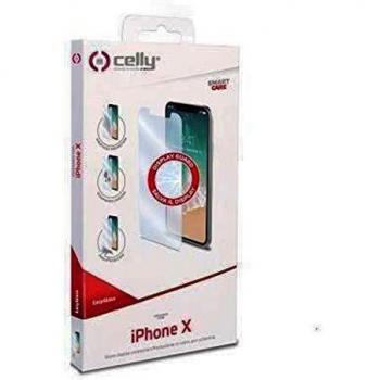 Celly 3D - Protector Cristal para Apple iPhone X