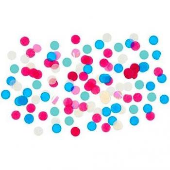 amscan- Mermaid Confetti 14g-1 Pc Confeti Sirena, Color rosa