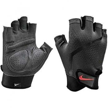 NIKE 937 - Guantes de Fitness para Hombre, Color Gris Antracita/Negro/Amarillo, Hombre, N.LG.C4.937.MD, Anthracite/Black/lt c, Medium