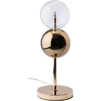 Lámpara de mesa LED Dorado Cristal Hierro 28 W 220-240 V 15 x 15 x 48 cm