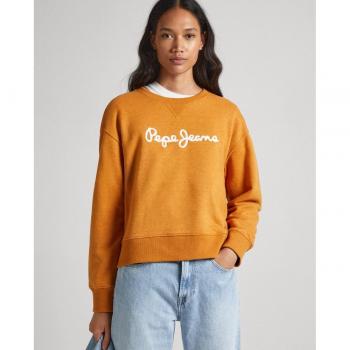 Sudadera Pepe Jeans Amarilla con Logo Frontal