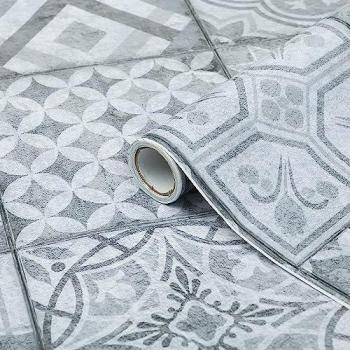 Vinilo Adhesivo Decorativo d-c-fix Trendy Line Visbi 45x150 cm