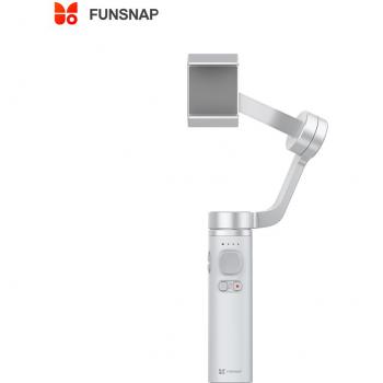 Cardán Funsnap Capture Pi, estabilizador de 3 ejes para iPhone 13/12/11 Pro Max XS/XR y Samsung S21/S20/S10, plegable, con seguimiento de cara/objeto y batería