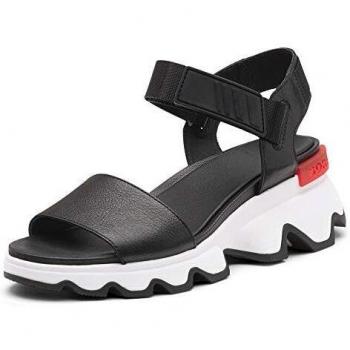 Columbia Kinetic Sandal, Sandalias para Mujer, Black, 39 EU