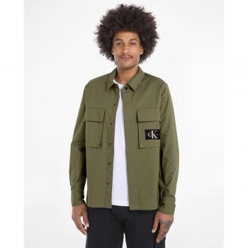 Calvin Klein Jeans - Sobrecamisa Hombre utilitaria de ripstop