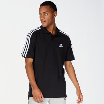 Polo Adidas Essentials Piqué Bordado Pequeño 3 Bandas Hombre