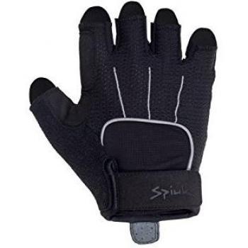 Spiuk Urban Guantes Cortos, Hombre, Negro, M