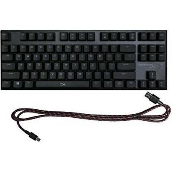 HyperX HX-KB4RD1-US Alloy FPS Pro - Teclado mecánico de Gaming, Cherry MX Red