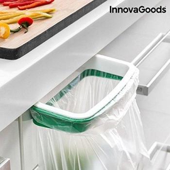 InnovaGoods Soporte para Bolsas De Basura, Blanco, Talla Unica