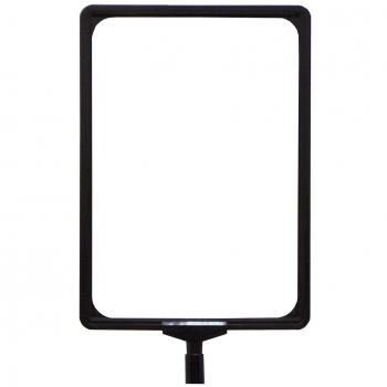 Vio Señal Informativa Ajustable A4 Viso RSA4PN - Rotativo, Plástico, Negro