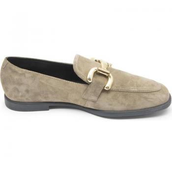 Mocasines de Mujer Viguera 8015 Vitelo Taupe