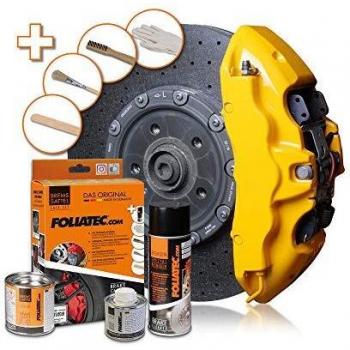 Foliatec Brake Caliper Paint Kit Performance Yellow