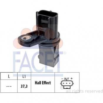 Sensor de posición del cigüeñal FACET 9.0498