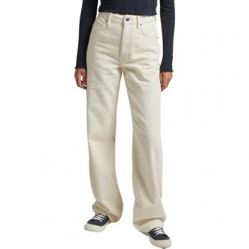 Superdry Vintage Wide Leg Corduroy Trousers for Women, Riff White, Size 32/30