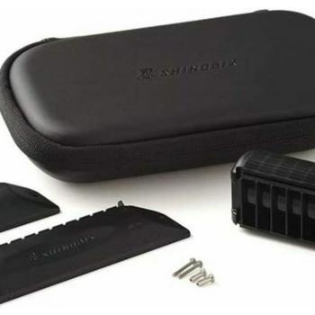 Suzuki SNB-48CVS Shinobi Chromatic Harmonica User's Set (Includes Silencer Upper and Lower Harmonica Covers, Cover Fixing Screws, Semi-Hard Case)