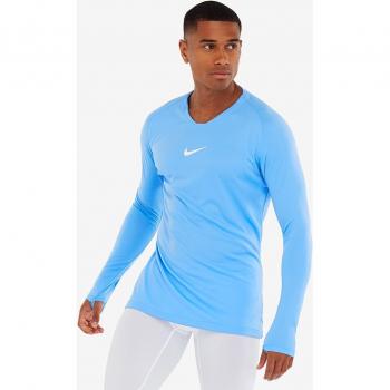 Maillot Nike Dri-FIT Park Capa Base de Manga Larga Azul Cielo para Hombre