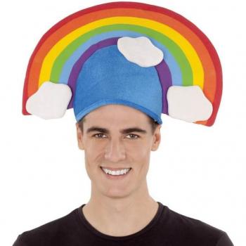 Gorro Arcoíris con Cielo y Nubes de 58 cm