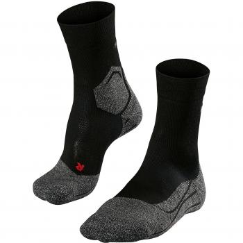 Falke RU3 Men's Running Socks - Black/Grey, Size 49-50
