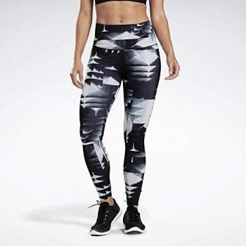 Reebok SH Lux Highrise2.0-Itajim Mallas, Mujer, Negro, 2XS