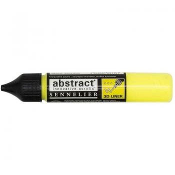 Sennelier Abstract Liner 27ml Fluorescent Yellow