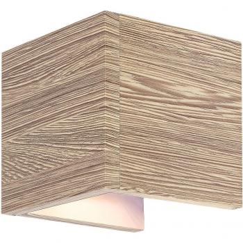 Aplique de Pared LED 7W 3000K Estilo Escandinavo en Madera y Metal Rabalux Cinnamon